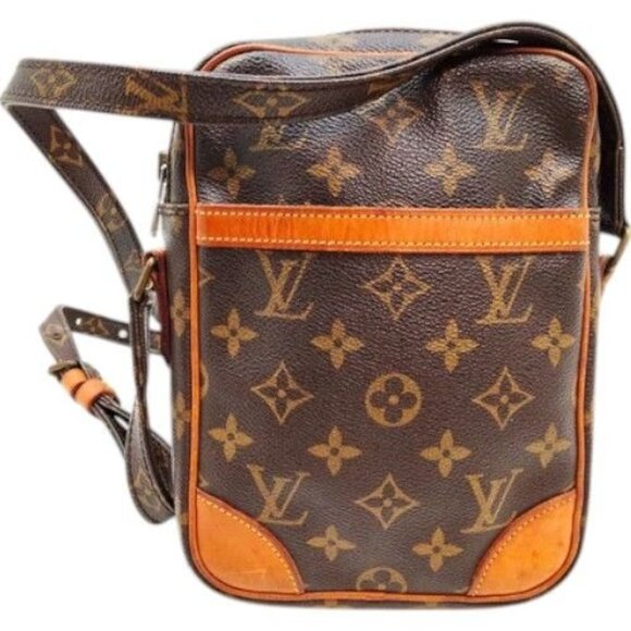 182298BO (L4) Louis Vuitton Crossbody Bag Danube Brown Monogram - Picture 1 of 8